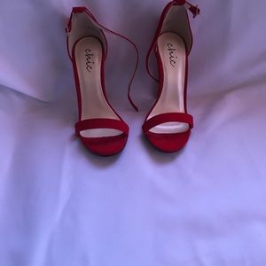 Red High Heel Shoes